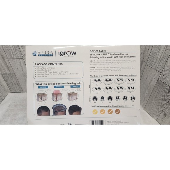 Professional iGrow Laser Hair Rejuvenation System Open Box! - Picture 5 of 5